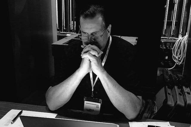 Mark Lovett backstage at TEDxSanDiego 2015
