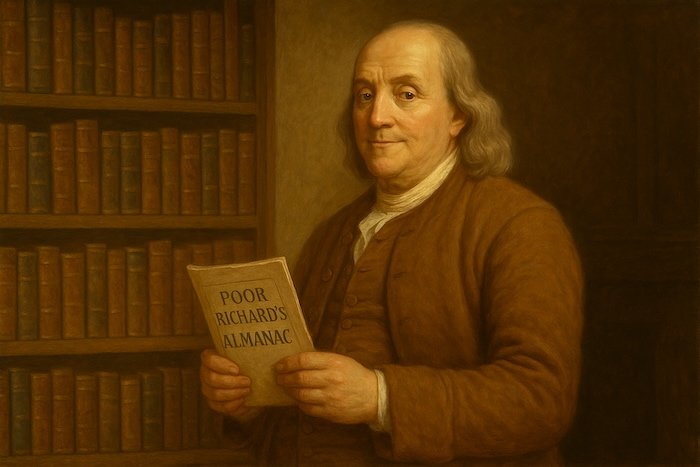 Benjamin Franklin was the author of Poor Richard's Almanac